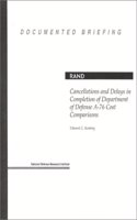 Cancellations and Delays in Completion of Department of Defense A-76 Cost Comparisons