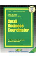 Small Business Coordinator: Passbooks Study Guide