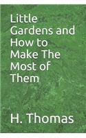 Little Gardens and How to Make The Most of Them