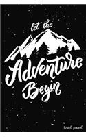 Let The Adventure Begin