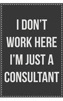 I Don't Work Here I'm Just a Consultant
