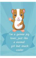 Thick Journal - Back To School Stationery Supplies - Guinea pig toys and accessories, guinea pig gifts