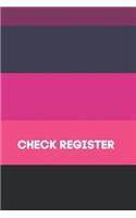Check Register