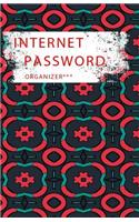 Internet Password Organizer: Password Journal/ Password Organizer/ Password Keeper/ Can't Remember/ Internet Address