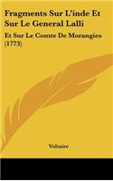 Fragments Sur L'Inde Et Sur Le General Lalli: Et Sur Le Comte de Morangies (1773)