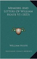 Memoirs And Letters Of William Hoste V1 (1833)