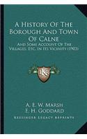 History Of The Borough And Town Of Calne