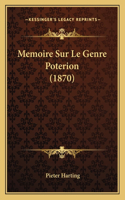 Memoire Sur Le Genre Poterion (1870)