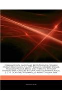 Articles on Cyberneticists, Including: Kevin Warwick, Warren Sturgis McCulloch, Talcott Parsons, Norbert Wiener, Francisco Varela, Heinz Von Foerster, Anthony Stafford Beer, Gregory Bates