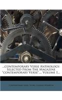 ...Contemporary Verse Anthology