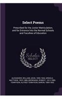 Select Poems