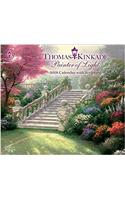 Thomas Kinkade Painter of Light with Scripture 2018 Deluxe Wall Calendar