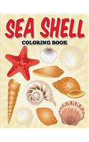 Sea Shell Coloring Book: (English)