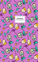Journal (Diary, Notebook): 8.5 X 11, Lined. Purple Tea. Soft Cover