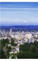 Summer Day View of the City of Portland Oregon Journal