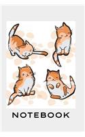 cute cat notebook