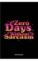 Zero Days Without Sarcasm