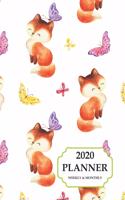 2020 Planner Weekly And Monthly: 2020 Planner Butterfly Design