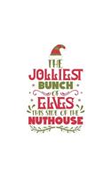 The jolliest bunch of elves, Christmas Notebook Kids, Lined Journal/Notes Christmas