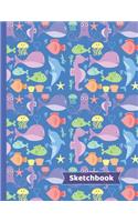 Sea Creatures Sketchbook