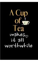A Cup of Tea makes it all Worthwhile