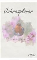 Jahresplaner 2020: Taschenkalender A5 - Terminkalender 2020 - Jahresplaner - Wochenplaner - modisch & schlicht - Organizer