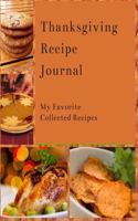Thanksgiving Recipe Journal