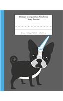 Primary Composition Notebook Story Journal: Educational Writing and Drawing Handwriting Activity Workbook