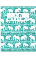 2019 Weekly Planner: 52 Week Journal Organizer Calendar Schedule Appointment Agenda Notebook (Vol 14)