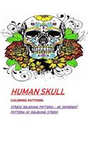 Humans Skull Coloring Patterns