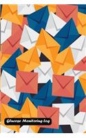 Glucose Monitoring Log: Email Pattern Cover
