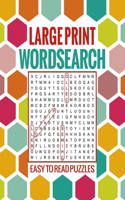 Large Print Wordsearch: Easy to Read Puzzles