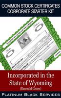 Common Stock Certificates Corporate Starter Kit