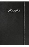 Alejandra: Blank Cookbook Recipes & Notes Featuring 120 Pages 6x9 Simulated Leather Cover