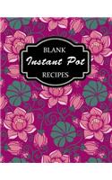 Blank Instant Pot Recipes