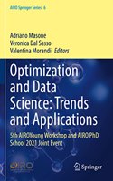 Optimization and Data Science: Trends and Applications