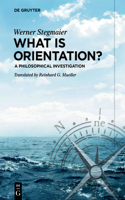 What Is Orientation?