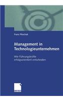 Management in Technologieunternehmen