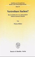 Vertretbare Sachen?