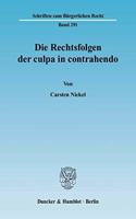 Die Rechtsfolgen Der Culpa in Contrahendo