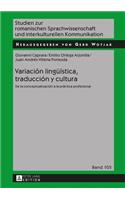 Variación lingueística, traducción y cultura