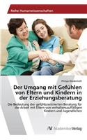 Umgang mit Gefühlen von Eltern und Kindern in der Erziehungsberatung