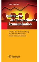 Quintessenz Der Unternehmenskommunikation