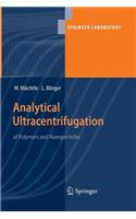 Analytical Ultracentrifugation of Polymers and Nanoparticles