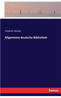 Allgemeine deutsche Bibliothek: (German)