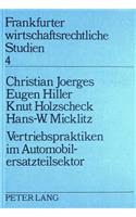Vertriebspraktiken Im Automobilersatzsektor