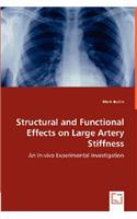 Structural and Functional Effects on Large Artery Stiffness