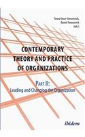 Contemporary Theory and Practice of Organizations