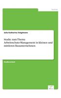 Studie zum Thema Arbeitsschutz-Management in kleinen und mittleren Bauunternehmen