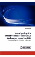 Investigating the effectiveness of Interactive Webpages based on ELM